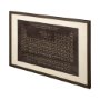 12485 - Periodic Table by Vintage Collection a Hand Embelished Textured Framed Art Print