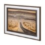 12585 - Journey Onwards by Frank Assaf a Hand Embellished Textured Framed Art Photograph Matted under Glass
