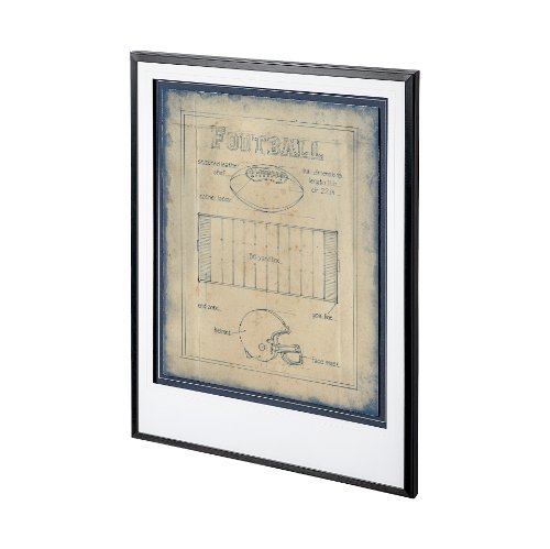 12588 - All About the Game II by Ethan Harper a Framed Art Print Matted under Glass