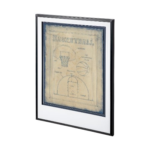 12589 - All About the Game III by Ethan Harper a Framed Art Print Matted under Glass