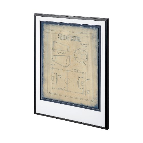 12590 - All About the Game IV by Ethan Harper a Framed Art Print Matted under Glass