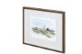 12702 - Rural Plein Air I by Ethan Harper a Hand Embellished Textured Framed Art Print Matted under Glass