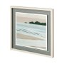 12743 - Coastal Lines I by Emma Scarvey a Hand Embellished Textured Framed Art Print Matted under Glass
