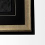12765 - Halo II (Black) by Studio M a handmade Original Framed Artwork under Glass