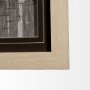 12806 - Old World Map Neutral by Mercana Studio Hand Embellished Textured Framed Art Print Matted under Glas