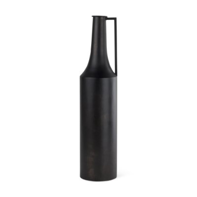 69859 - Aubrey Large 24.0H Black Iron Flower Vase
