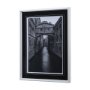 12712 - B&W Bridge of Sighs by Danny Head a Hand Embellished Textured Framed Photo Art Print Matted under Gl