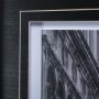 12712 - B&W Bridge of Sighs by Danny Head a Hand Embellished Textured Framed Photo Art Print Matted under Gl