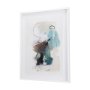 12694 - In The Middle I by Natasha Barnes a Hand Embellished Textured Framed Art Print Matted under Glass