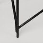 69248-AB - Lorlei Marble Top w/ Gray Iron Base Console Table