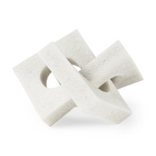 Linx  Small Granite Resin Sculpture Decorative Object