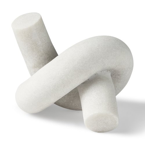 70177 - Otto Granite Resin Small Knot Sculpture Decorative Object