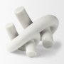 70178 - Otto  Granite Resin Large Knot Sculpture Decorative Object