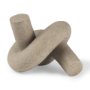 70179 - Otto Sandstone Resin Small Knot Sculpture Decorative Object