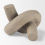 70179 - Otto Sandstone Resin Small Knot Sculpture Decorative Object