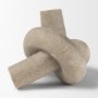 70179 - Otto Sandstone Resin Small Knot Sculpture Decorative Object