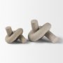 70179 - Otto Sandstone Resin Small Knot Sculpture Decorative Object