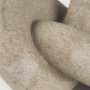 70179 - Otto Sandstone Resin Small Knot Sculpture Decorative Object
