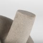 70180 - Otto  Sandstone Resin Large Knot Sculpture Decorative Object