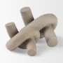 70180 - Otto  Sandstone Resin Large Knot Sculpture Decorative Object