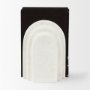 70181 - Empire Granite Resin Arc Book End Set