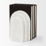 70181 - Empire Granite Resin Arc Book End Set