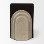 70182 - Empire Sandstone Resin Arc Book End Set