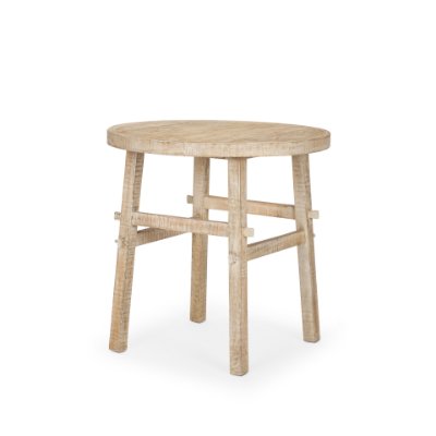 70489 - Rosie Large Blonde Wood End Table