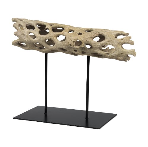 70184 - Dwell Cholla Wood Resin Decorative Object