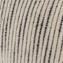 70063 - Krystal 18 x 18 Cream/Black Pom Pom Pillow Cover