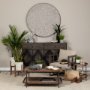 68897 - Varoona Decorative Wall Object featuring Rudraksha Stones