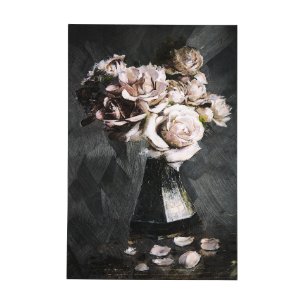 Still life flowers IV by Mercana Studio a Hand Embellished Textured Canvas