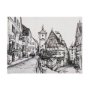 102312-L - Travel memories I by Mercana Studio a Hand Embellished Textured Canvas