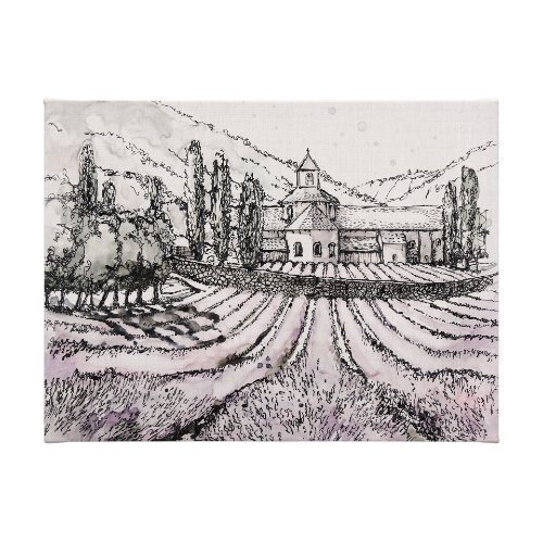 102313-L - Travel memories II by Mercana Studio a Hand Embellished Textured Canvas