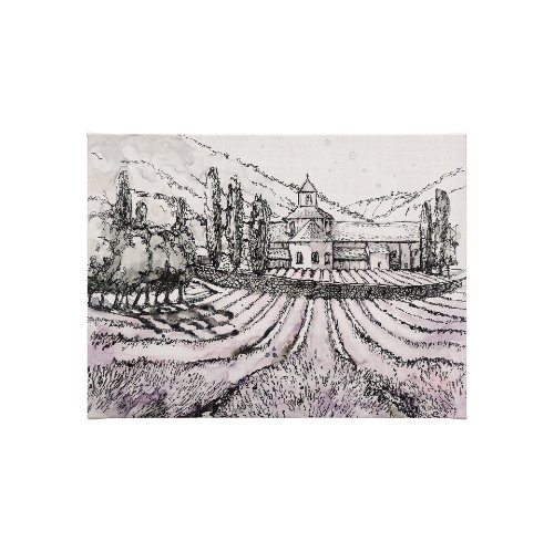 102313-S - Travel memories II by Mercana Studio a Hand Embellished Textured Canvas