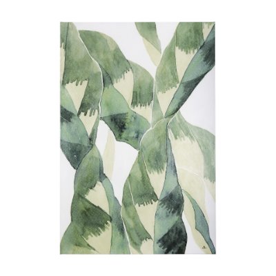 102324-L - Variegated Patterns II by Mercana Studio a Hand Embellished Textured Canvas