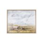 102327-FS - Farmland view I by Mercana Studio a Hand Embellished Textured Framed Canvas