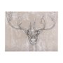 102351-L - Sketch of animal II (Caribou) by Mercana Studio a Hand Embellished Textured Canvas