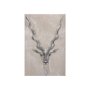 102352-S - Sketch of animal III (Antelope) by Mercana Studio a Hand Embellished Textured Canvas