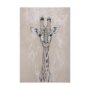 102353-L - Sketch of animal IV (Giraffe) by Mercana Studio a Hand Embellished Textured Canvas