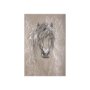102355-S - Sketch of animal VI (Pony) by Mercana Studio a Hand Embellished Textured Canvas