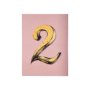 102362-S - Numbers II by Mercana Studio a Hand Embellished Textured Canvas