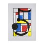 102365-L - Numbers V by Mercana Studio a Hand Embellished Textured Canvas