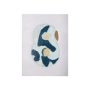 102368-S - Numbers VIII by Mercana Studio a Hand Embellished Textured Canvas
