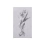 102371-S - Botanical sketches I (Grey) by Mercana Studio a Hand Embellished Textured Canvas