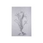 102373-S - Botanical sketches III (Grey) by Mercana Studio a Hand Embellished Textured Canvas
