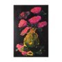 102383-L - Midnight Flower I by Mercana Studio a Hand Embellished Textured Canvas