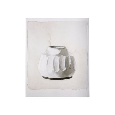 102387-S - Vessel I by Mercana Studio a Hand Embellished Textured Canvas