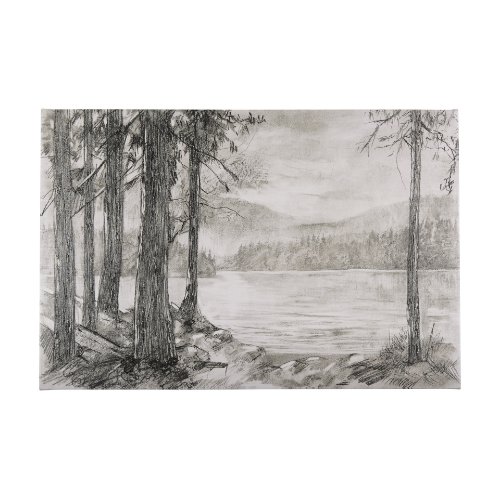 102394-L - West Coast Chronicles I by Mercana Studio a Hand Embellished Textured Canvas