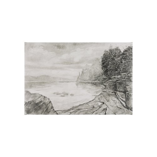 102395-S - West Coast Chronicles II by Mercana Studio a Hand Embellished Textured Canvas